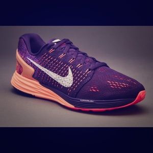 Nike Women's Lunarglide 7 Shoes Size 7.5 Purple